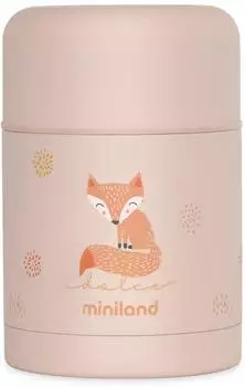 Miniland Thermy Lebensmittel-Thermos 600ml Rosa (89490)