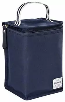 Béaba Isothermal bottle bag navy blue/striped