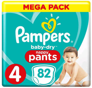 Pampers Baby Dry Pants Gr. 4 (9-15 kg) 82 St.