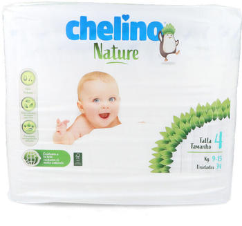 Chelino Nature Size 4 (9-15 kg) 34 pcs