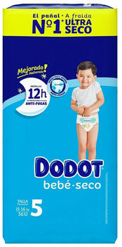 Dodot Bebé-Seco size 5 (11 - 16 kg) 56 pcs.