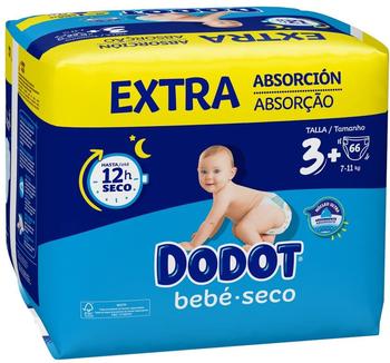 Dodot Bebé-Seco size 3+ (7 - 11 kg) 66 pcs.