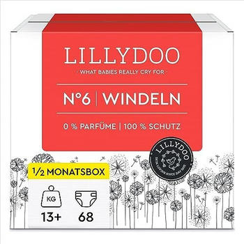 Lillydoo Windeln Gr. 6 (13+ kg) 68 St.