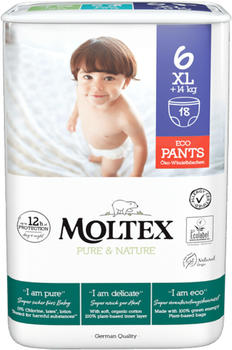 Moltex Pure Nature Windelhöschen Pants XL 18St.