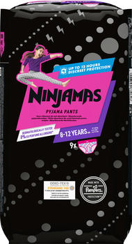 Pampers Ninjamas Pyjama Pants rosa Gr. 8 (+27kg) 9 St.