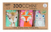 Zoocchini Trainingshosen für Kleinkinder (3-4 Jahre) 3er Pack - Woodland Princesses