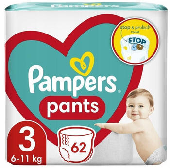 Pampers Baby Dry Pants Gr. 3 (6-11 kg) 62 St.