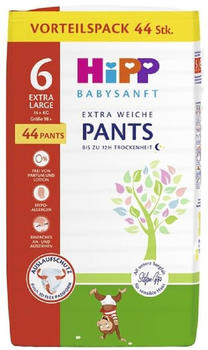 Hipp Babysanft Pants Gr. 6 (14+ kg) 44 St.