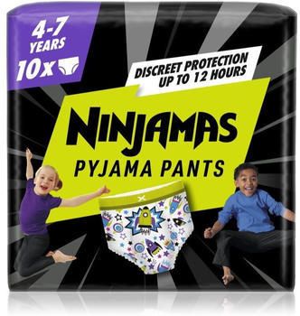 Pampers Ninjamas Pyjama Pants blue 4-7years old 10 pcs.
