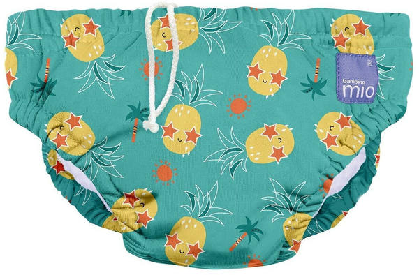 Bambino Mio Washable swim diaper XL (2+ years) pineapple party