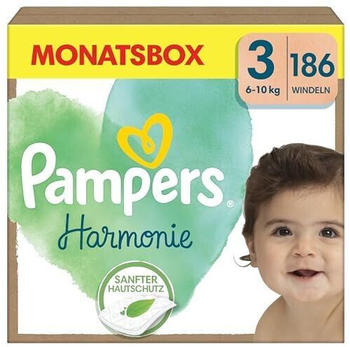 Pampers Harmonie Gr. 3 (6-10 kg) 186 St.