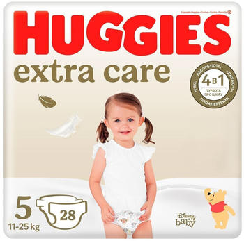 Huggies Extra Care Disney Baby Size 5 (11 - 25 kg) 28 pcs.