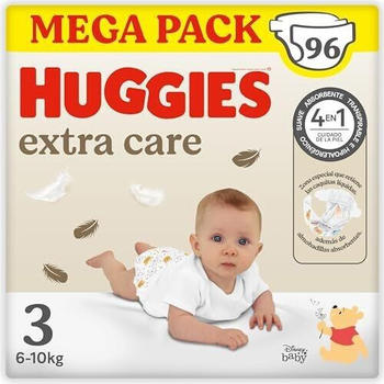 Huggies Extra Care Disney Baby Mega Pack Size 3 (5 - 9 kg) 96 pcs.