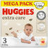 Mega Pack Size 3 (5 - 9 kg) 96 pcs.: Huggies Extra Care Disney Baby