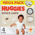 Mega Pack Size 4 (8 - 16 kg) 76 pcs.: Huggies Extra Care Disney Baby