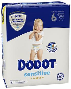 Dodot Sensitive Size 6 (+13 kg) 32 pcs