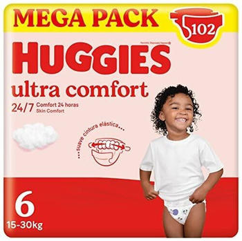 Huggies Ultra Comfort Disney Size 6 (15 - 30 kg) 102 pcs