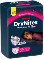 Huggies DryNites Nachtwindeln M&auml;dchen 13-17 Jahre, 33 St. 33 St