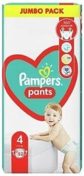 Pampers Baby Dry Pants Gr. 4 (9-15 kg) 52 St.