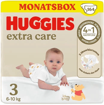 Huggies Extra Care Gr.3 (6-10 kg) 144 St.