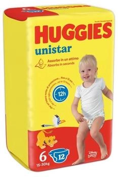 Huggies Unistar Gr. 6 (15-30 jg) 12 St.