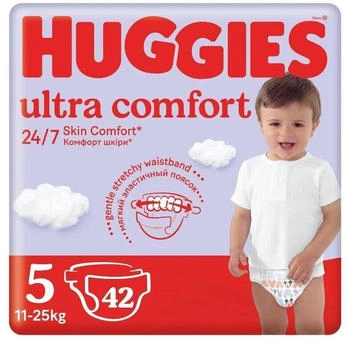Huggies Ultra Comfort Gr. 5 (11-25 kg) 42 St.