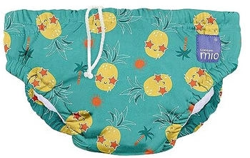 Bambino Mio Pineapple Party Reusable Swim Diaper Size 1-2