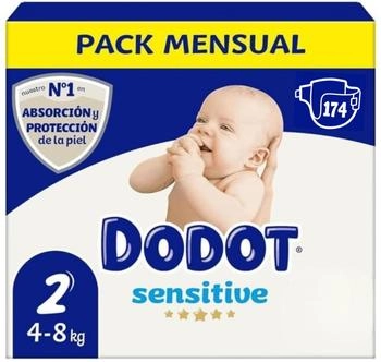 Dodot Sensitive size 4 (4&ndash;8 kg) 174 units.