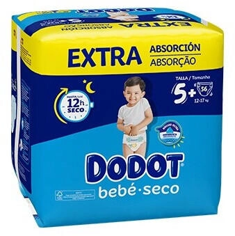 Dodot Bebé-Seco size 5+ (12 - 17 kg) 56 pcs.