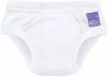 Bambino Mio Reusable Potty Training Pants for Boys and Girls White 3+ Years