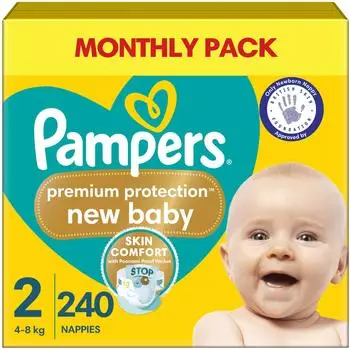 Pampers New Baby Gr. 2 (4-8 kg) 240 St.
