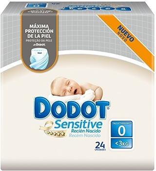 Dodot Sensitive 0 (1,5-2,5 kg) 24 pcs