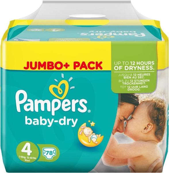 Pampers Baby Dry Gr. 4 (7-18 kg) 78 St.