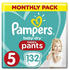 Pampers Baby Dry Pants Gr. 5 (12-17 kg) 132 St.