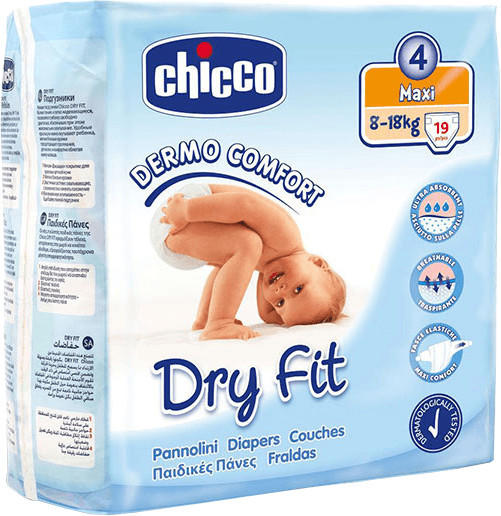 Chicco Dry Fit Size 1 (2-5 kg) 27 pcs