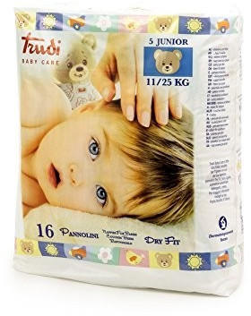 Trudi Baby Care Dry Fit Size 5 Junior (11-25Kg) 21 pcs.