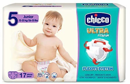 Chicco Ultrasoft Junior S.5 (12-25kg) 17 pcs