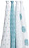 aden + anais Muslin Swaddle (Pack of 4) paisley teal