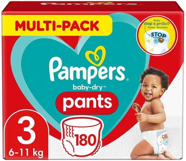 Pampers Baby Dry Pants Gr. 3 (6-11 kg) 180 St.