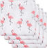 Jollein Mullwindeln (70 x 70 cm) 4er Pack flamingo pink