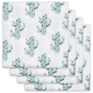 Jollein Mullwindeln (70 x 70 cm) 4er Pack cactus