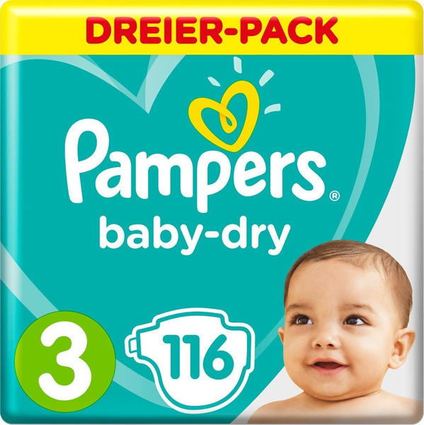 Pampers Baby Dry Gr. 3 (6-10 kg) 116 St.