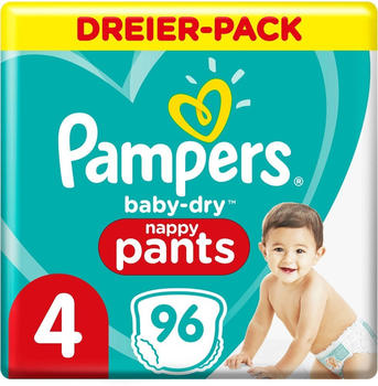 Pampers Baby Dry Pants Gr. 4 (9-15 kg) 96 St.