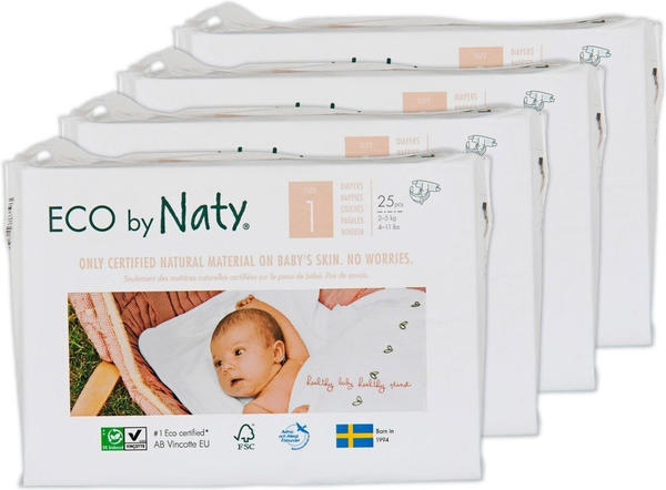 Naty Eco Size 1 (2-5 kg) 100 St