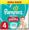 Pampers A15522, Babywindeln Pampers Baby Dry Pants 9-15 kg 108 Stück...