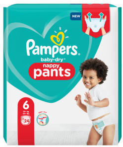 Pampers Baby Dry Pants Gr. 6 (15+ kg) 24 St.