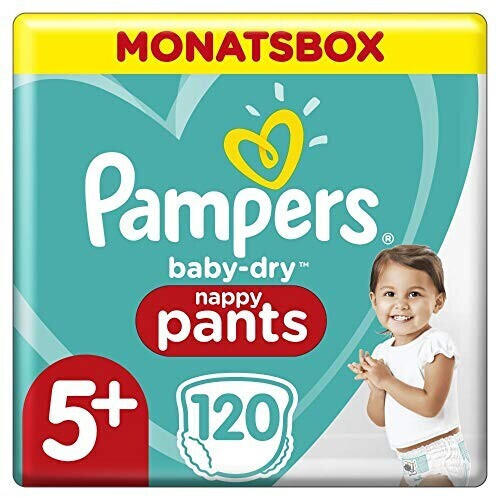 Pampers Baby Dry Pants Gr. 5+ (12-17 kg) 120 St.