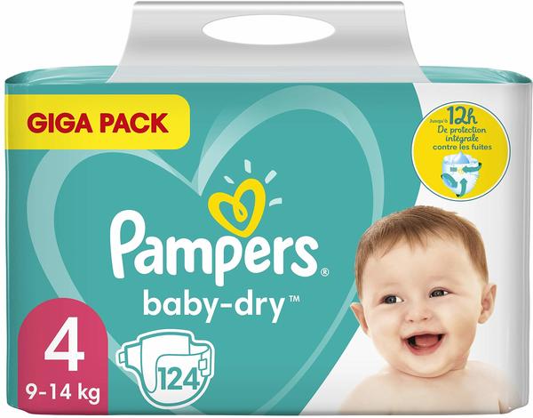 Pampers Baby Dry Gr. 4 (9-14 kg) 124 St.