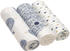 Lässig Heavenly Soft Swaddle L Little Whale (x3)