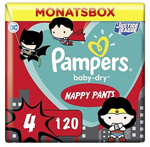 Pampers Baby Dry Pants Gr. 4 (9-15 kg) 120 St.